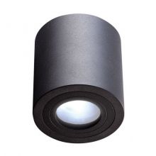 Rullo oprawa sufitowa łazienkowa 1x50W GU10 IP44 230V czarna